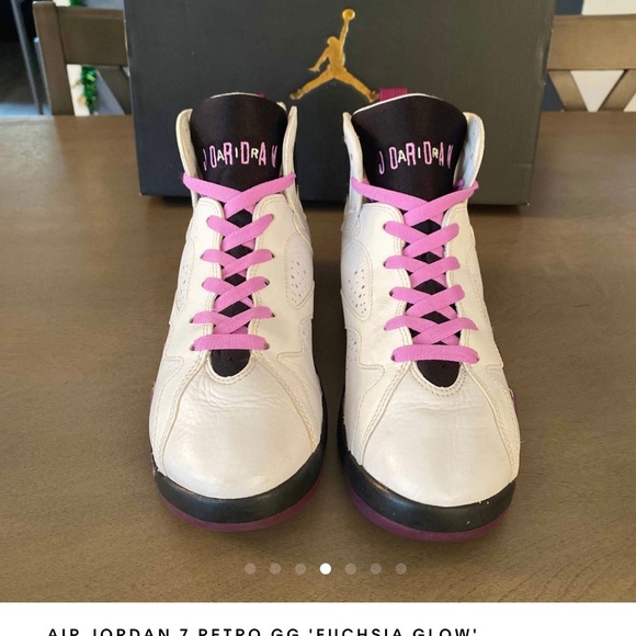 Air Jordan 7 Retro GG 'Fuchsia Glow' - Picture 4 of 7